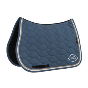 Equiline Almond Tech Jumping Saddlecloth Eqeroc - Dark Denim