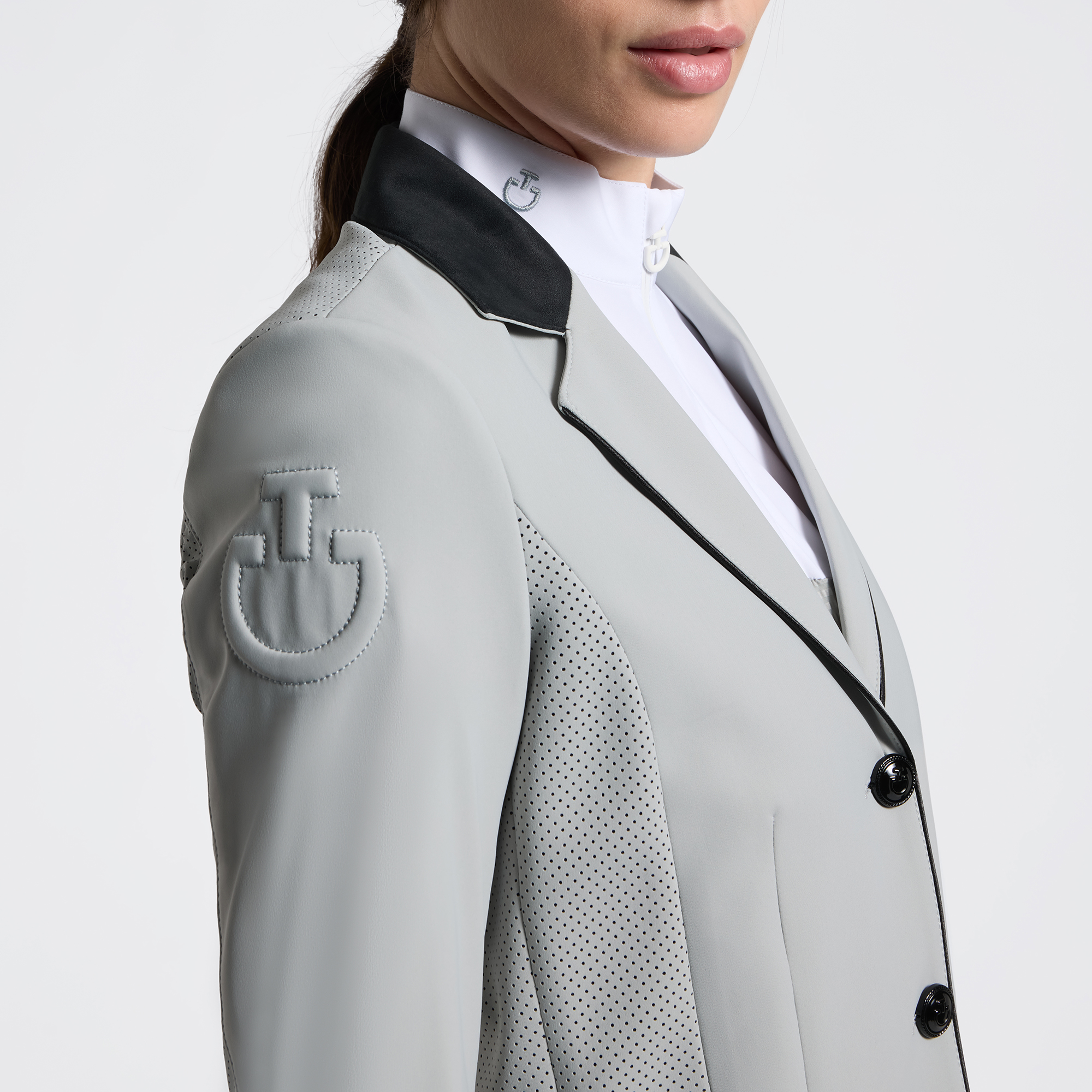 CT Womens GP Perforated Competition Jacket - Belgian Block - Image 3