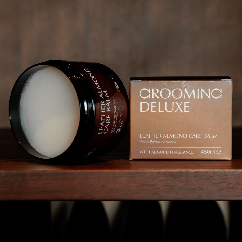 Grooming Deluxe Almond Leather Care Balm - Image 2