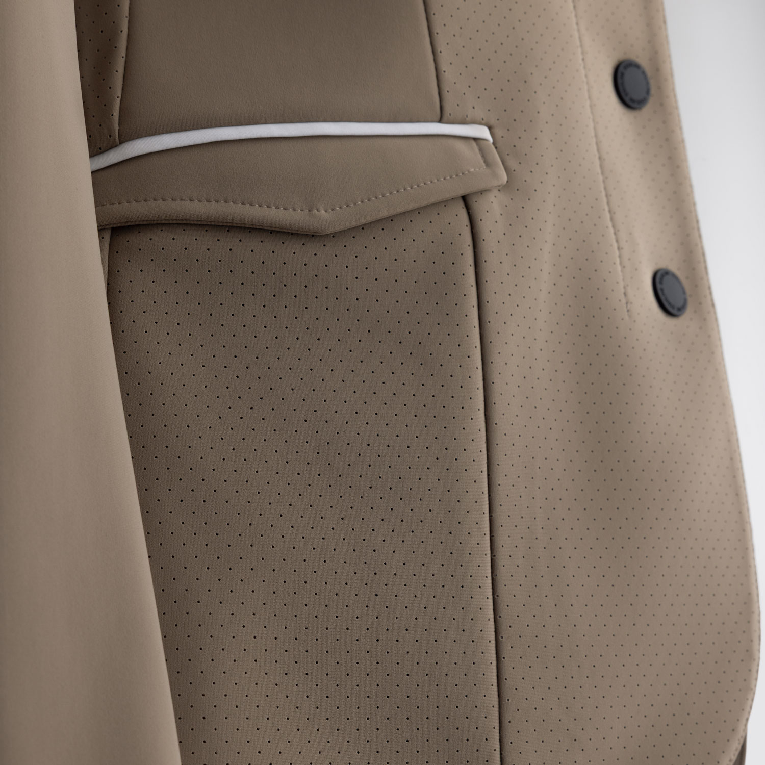 Equiline Womens Competition Jacket Eqebony - Dune - Image 5