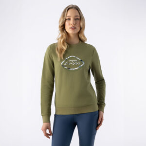 Equiline Womens Crewneck Sweater Eqeben