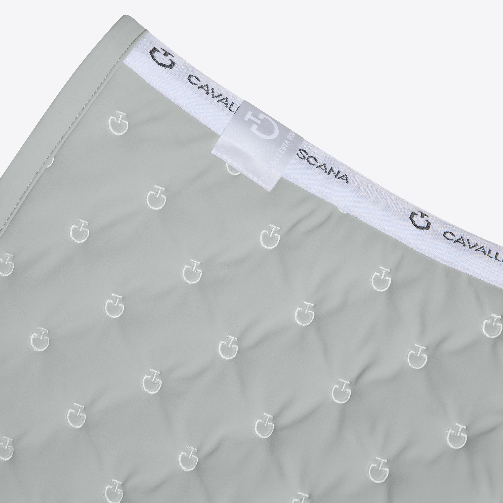 CT Logo Quilted Jumping Saddlecloth - Belgian Block - Image 2