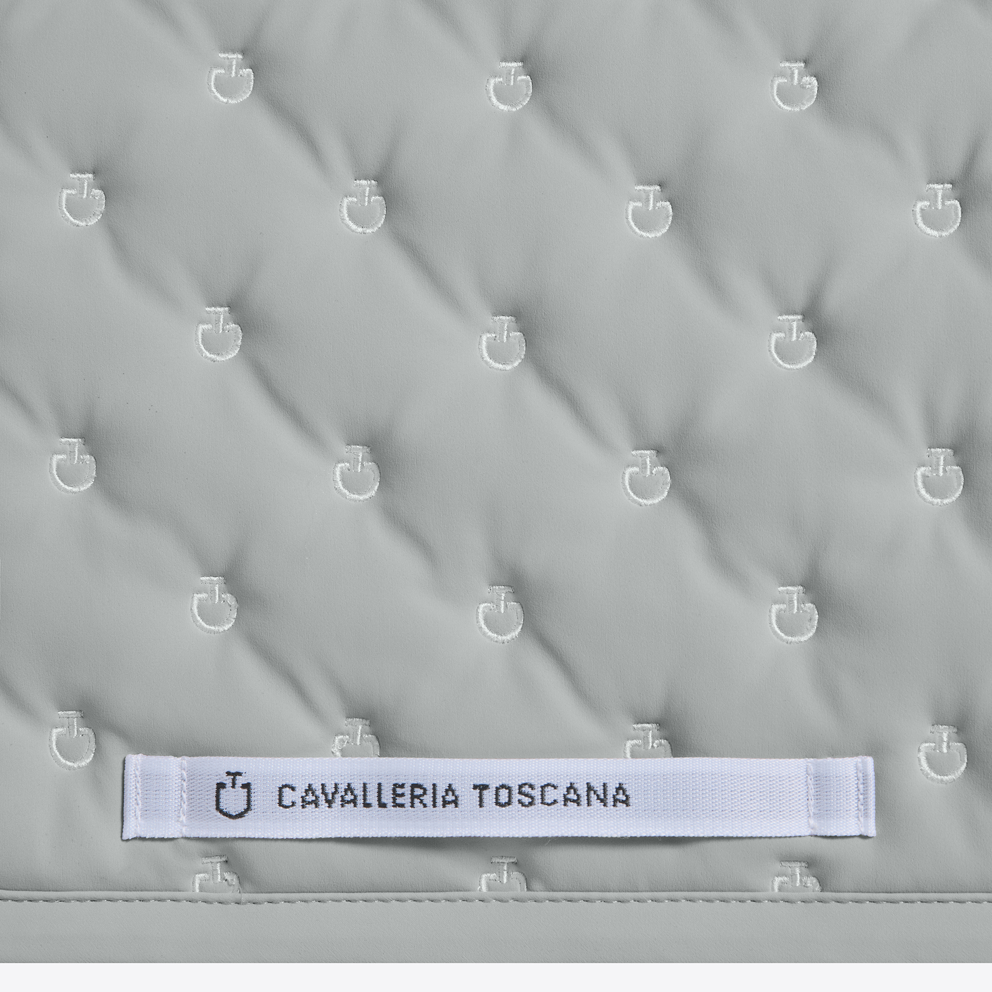 CT Logo Quilted Jumping Saddlecloth - Belgian Block - Image 3