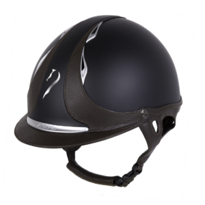 Antares Reference Riding Helmet - Black/Brown