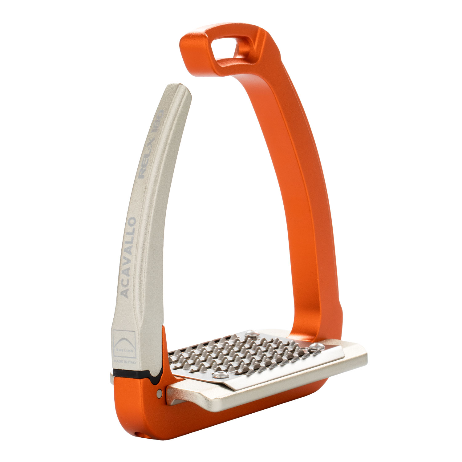 Acavallo Rel-X 180 Safety Stirrups - Orange - Image 3