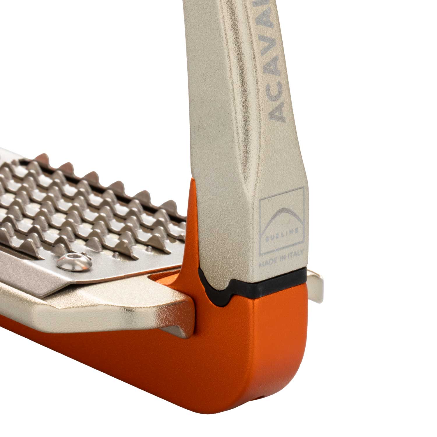 Acavallo Rel-X 180 Safety Stirrups - Orange - Image 6