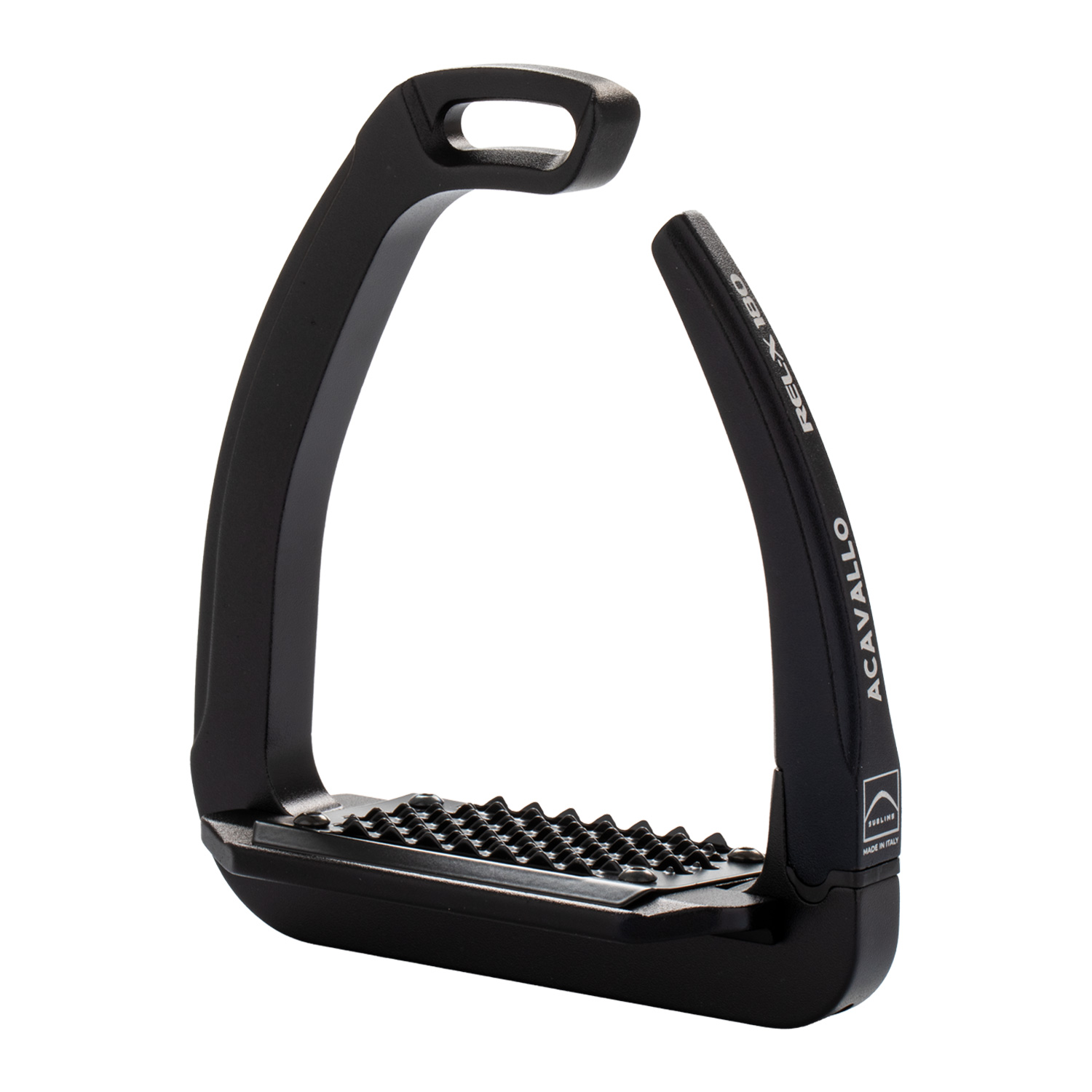 Acavallo Rel-X 180 Safety Stirrups - Total Black