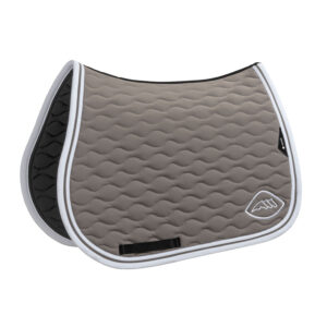 Equiline Almond Tech Jumping Saddle Pad Eqcud - Storm