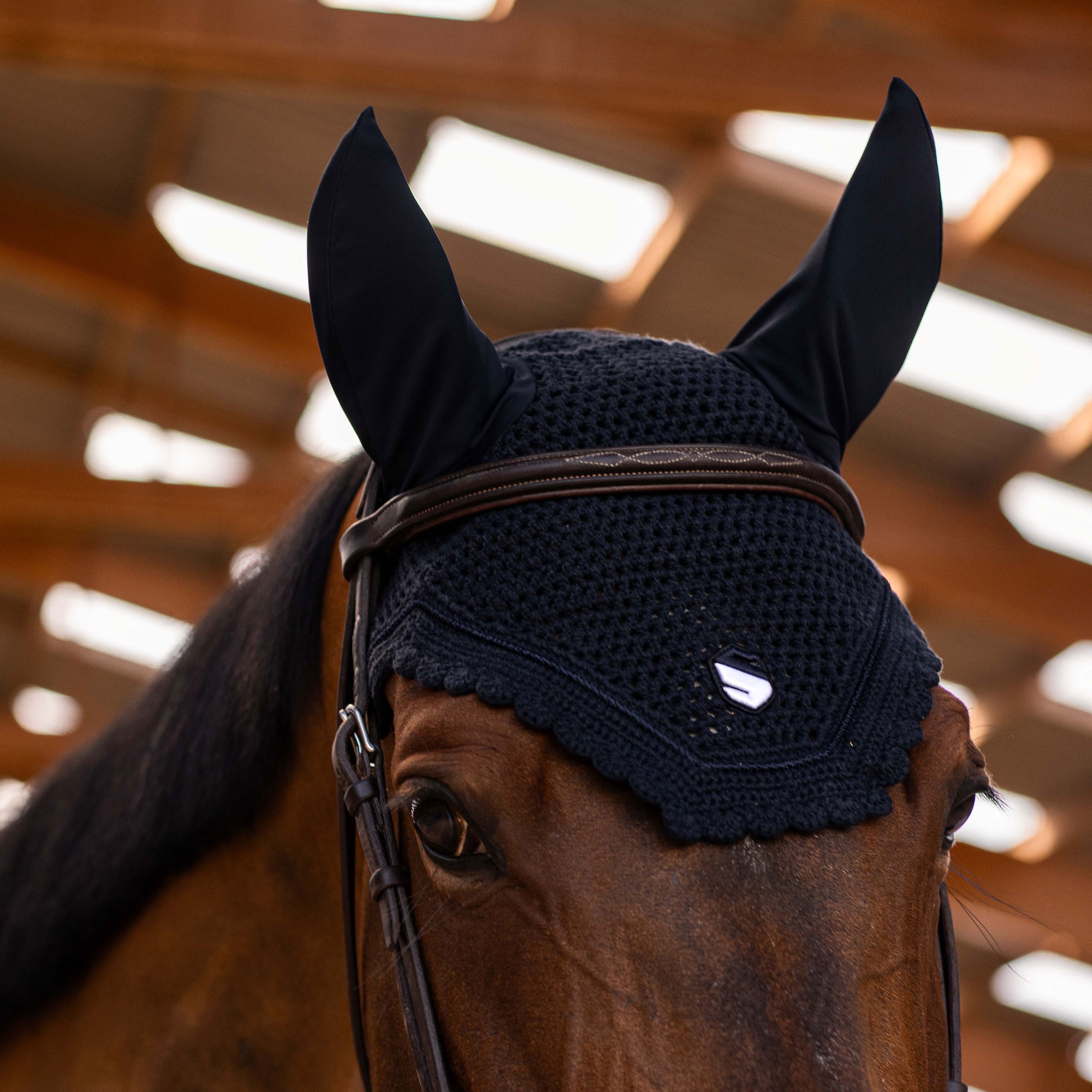 Samshield FlyShield Embroidery Fly Veil - Navy