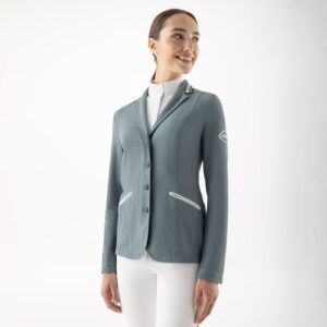 Equiline Womens Mesh Competition Jacket EqCigiac - Forest Green