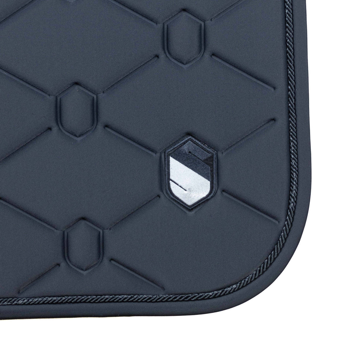 Samshield SpineShield Embroidery Jumping Saddlecloth - Anthracite - Image 7