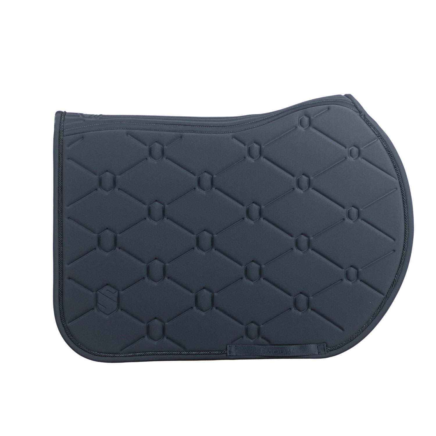 Samshield SpineShield Embroidery Jumping Saddlecloth - Anthracite - Image 6