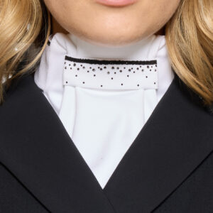 Samshield Plastron Stock Crystal Fabric - Black