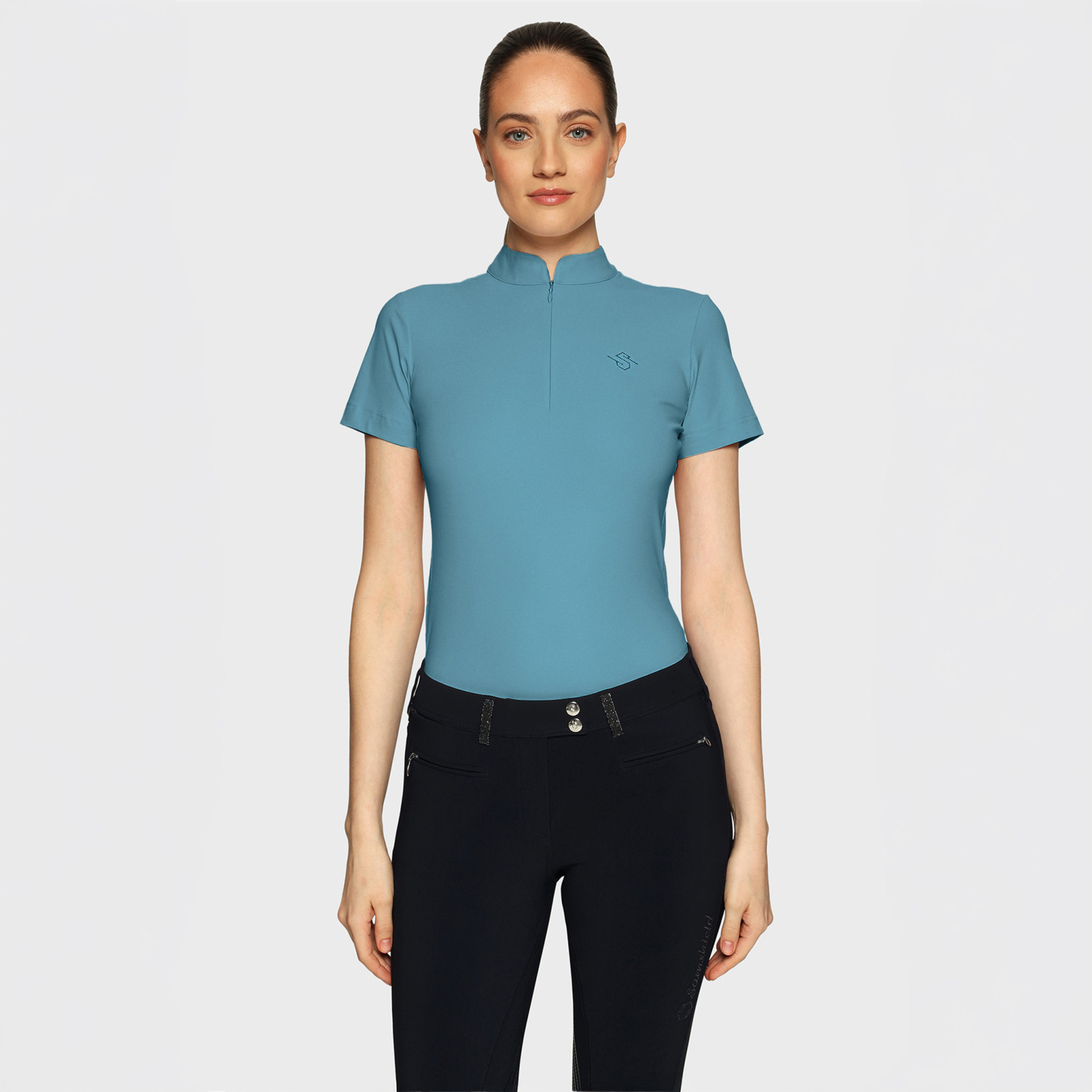 Samshield Womens Training Top Crystal Ferna - Neptune
