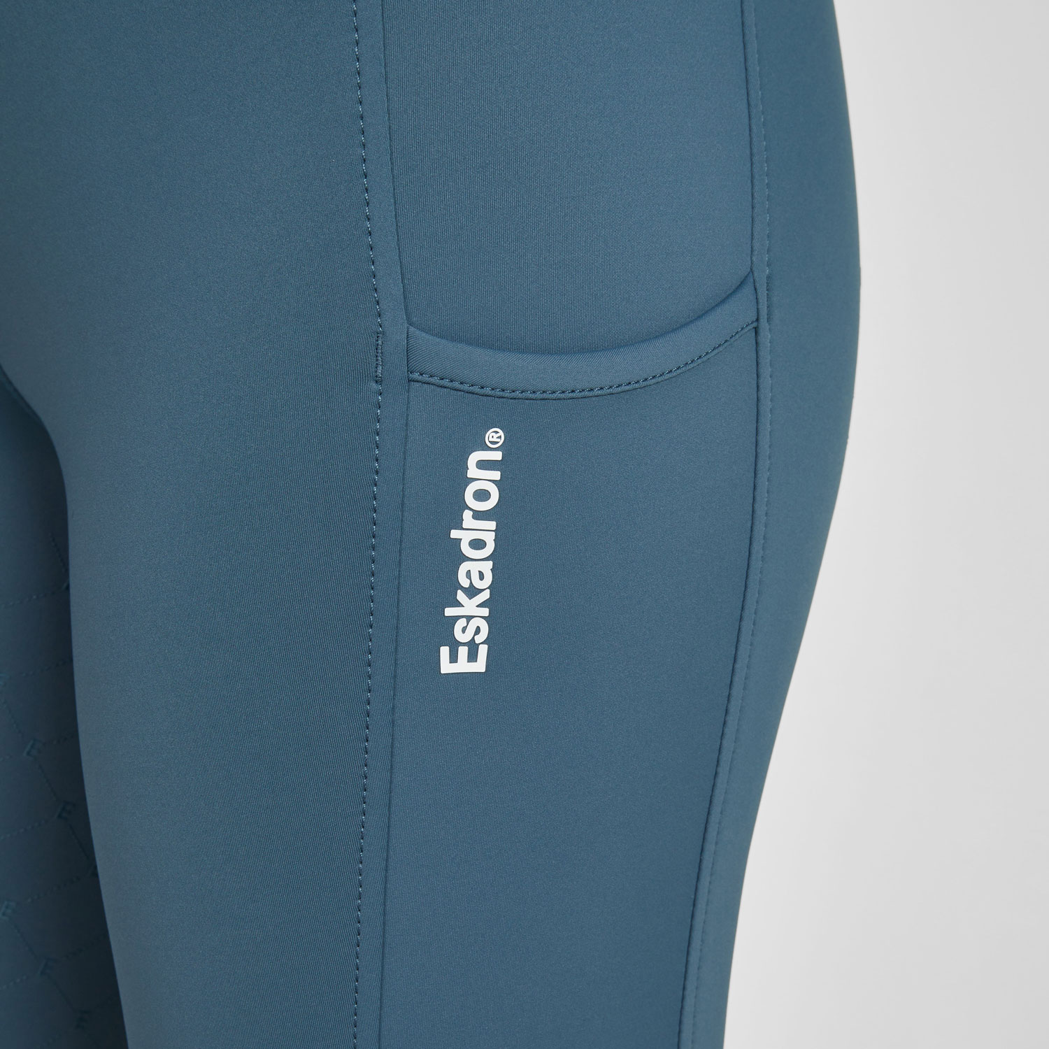 Eskadron Womens Flex Full Grip Riding Tights - Ocean - Image 6
