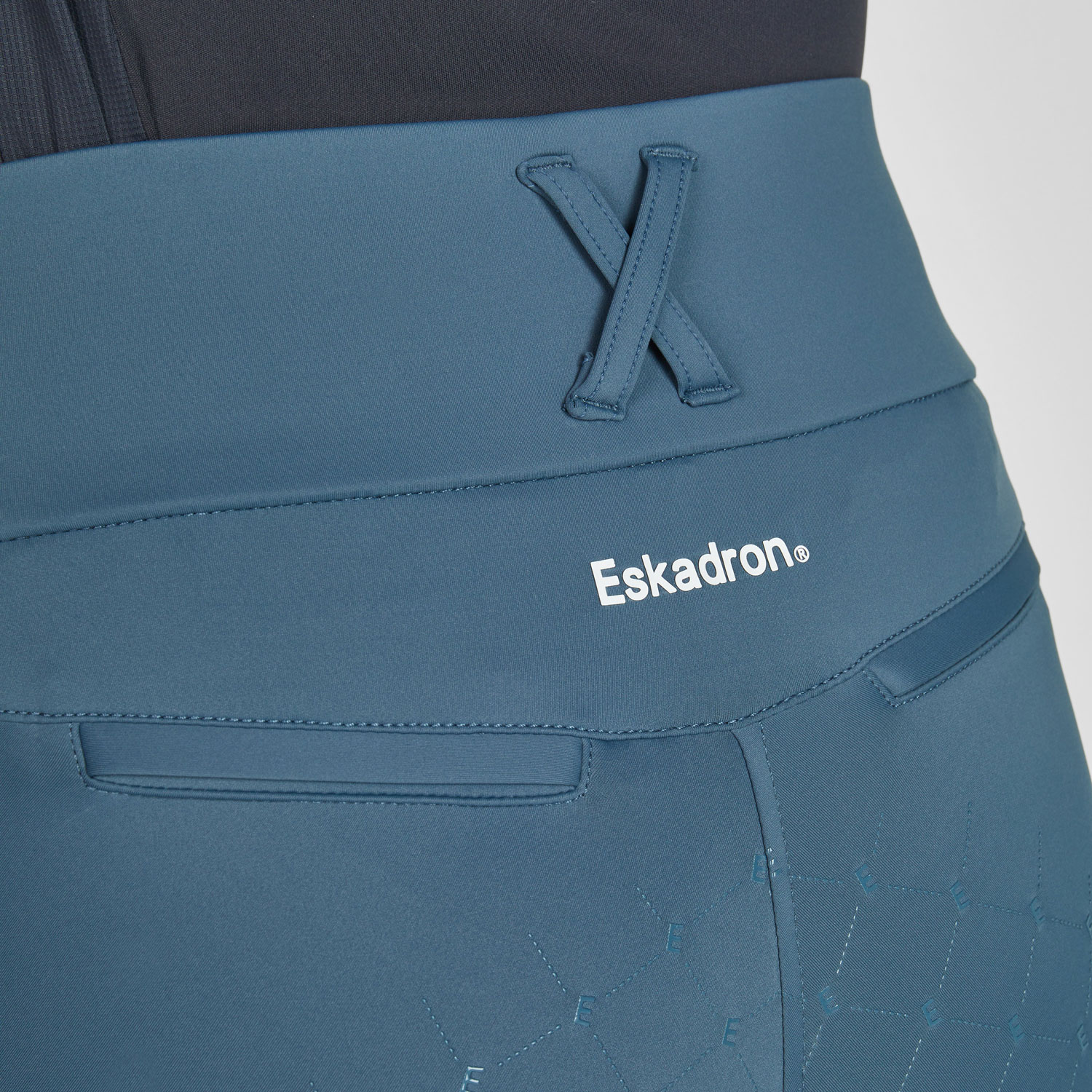 Eskadron Womens Flex Full Grip Riding Tights - Ocean - Image 3