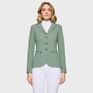Samshield Womens Competition Jacket Victorine Crystal Fabric SS26 - Pistaccio