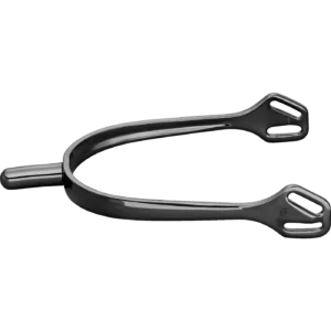 Sprenger Ultra Fit Anthracite Spurs - 25mm Rounded