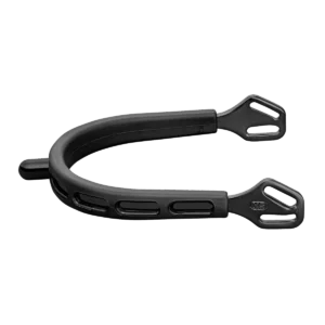 Sprenger Ultra Fit Extra Grip Spurs -15mm Rounded - Black Series