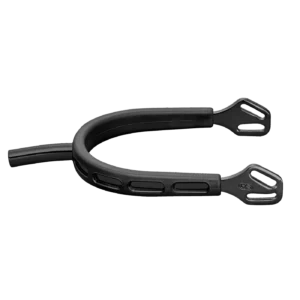 Sprenger Ultra Fit Extra Grip Spurs - 35mm Flat End - Black Series