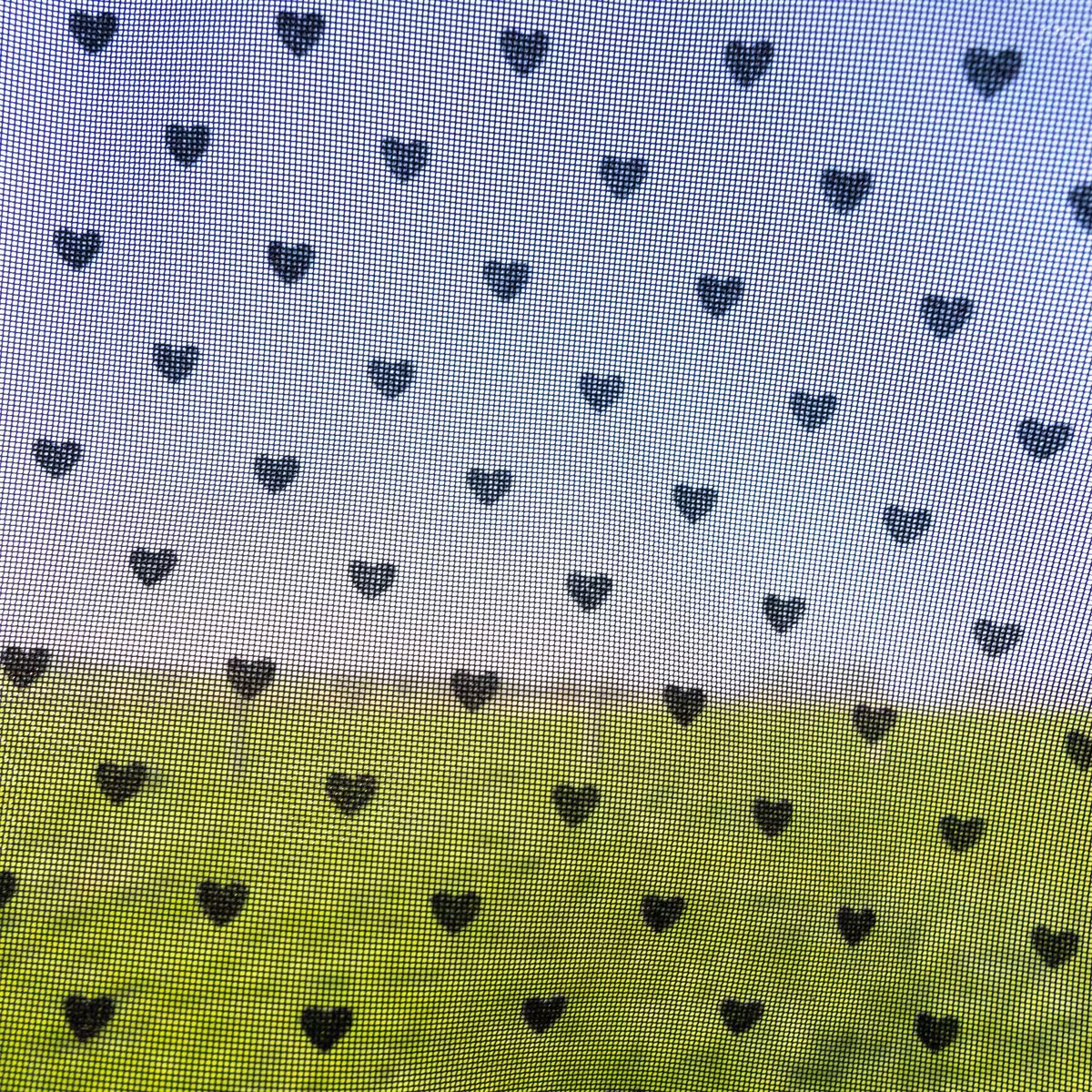 Kentucky Fly Mask Heart with Ears and Nose Net - Black - Image 4