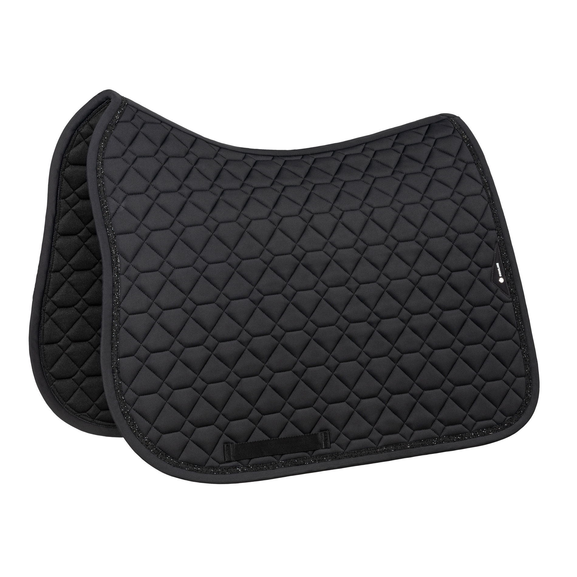 Equiline Tech Diamond Dressage Saddle Pad EqGemma - Black