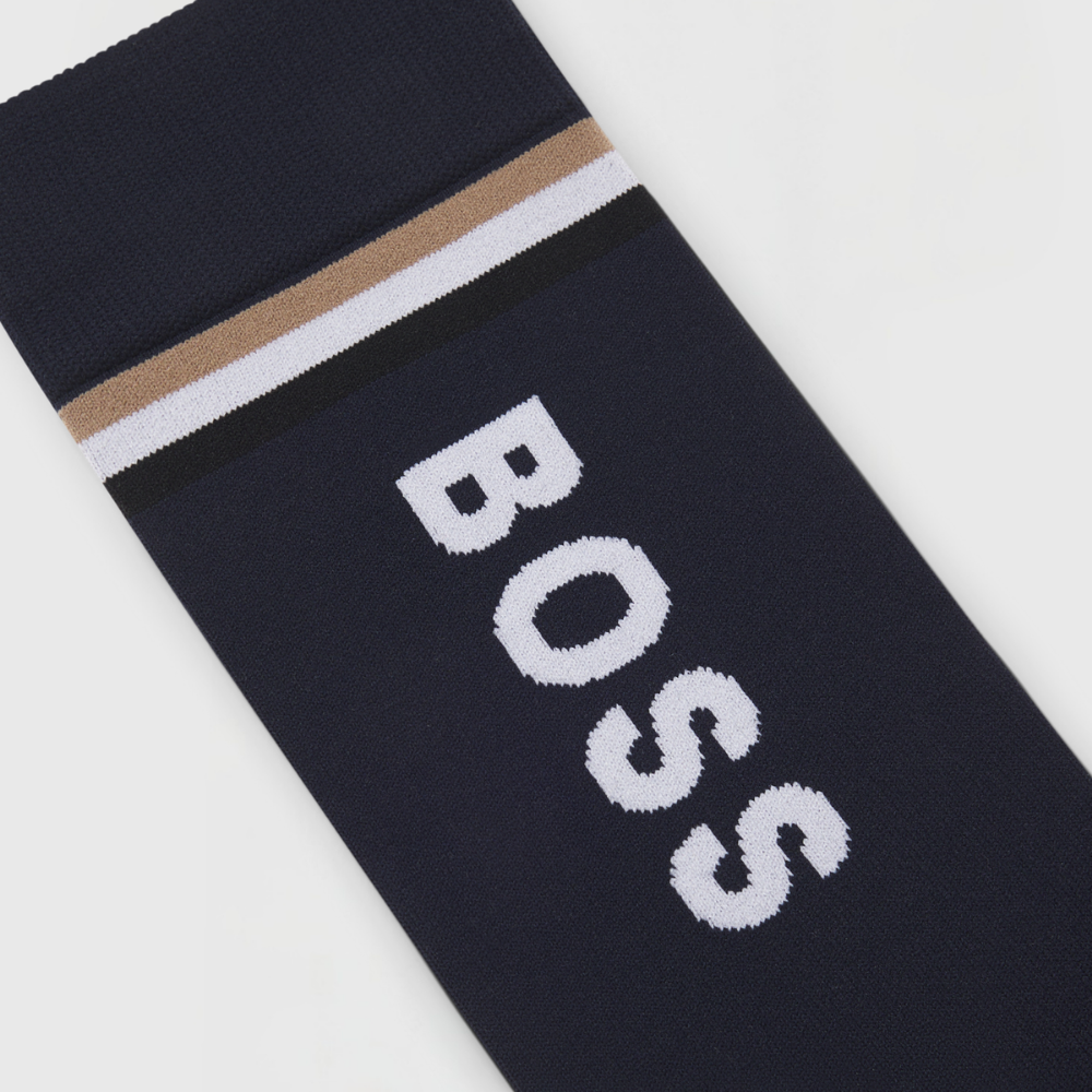 BOSS Logo Socks - Sky Captain - Image 3