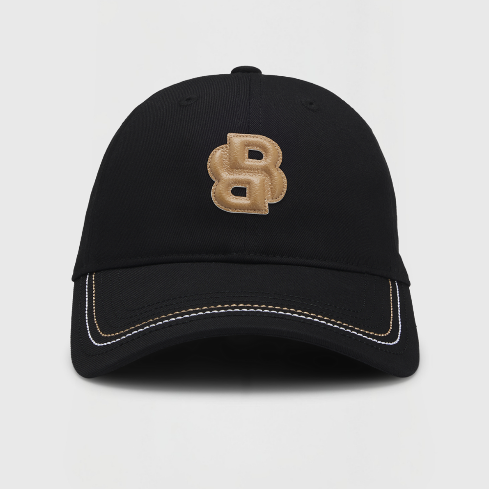BOSS BB Logo Cotton Cap - Black - Image 2