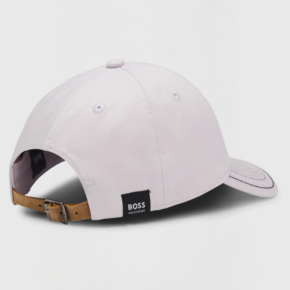 BOSS BB Logo Cotton Cap - Orchid - Image 3