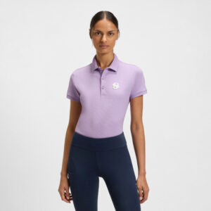 BOSS Womens Polo Shirt Mona - Orchid