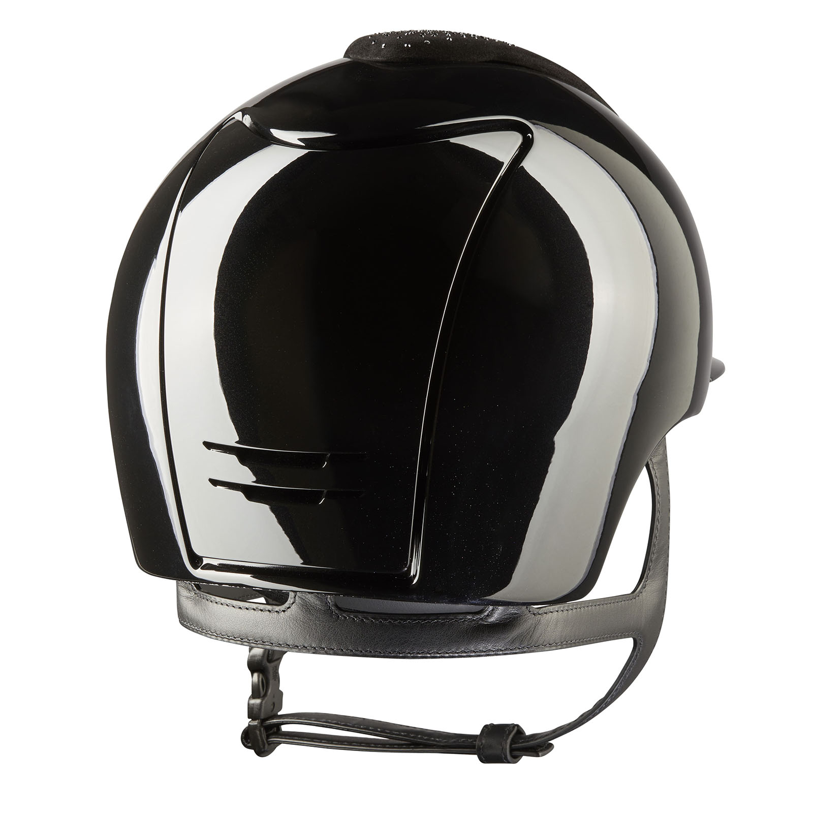 KEP Cromo 2.0 Polish Riding Helmet - Nebula Black - Standard Peak - Black - Image 2
