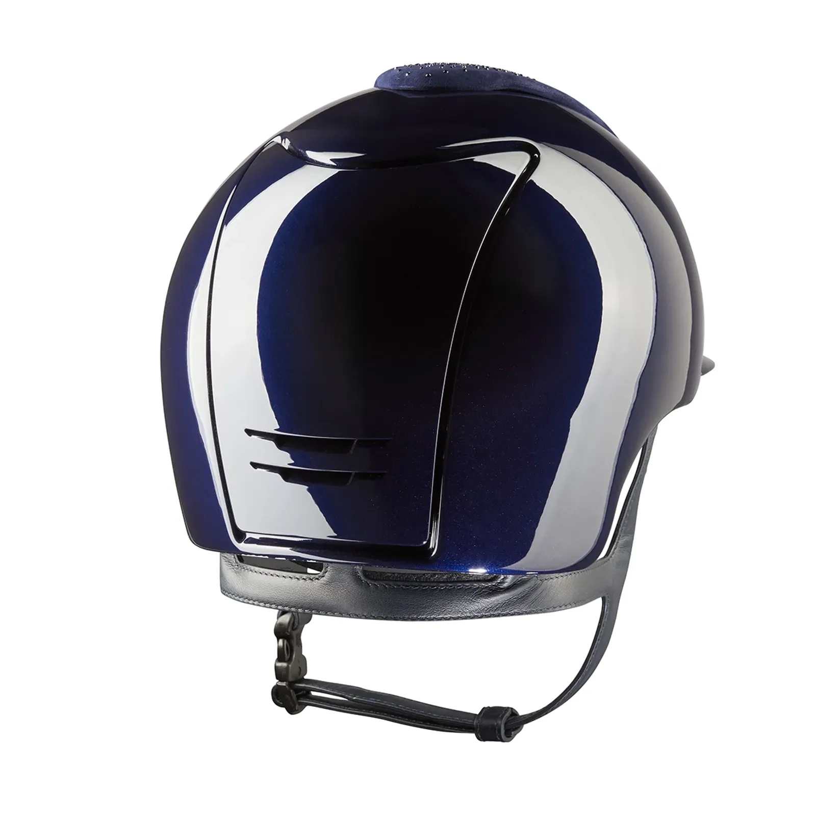 KEP Cromo 2.0 Polish Riding Helmet - Nebula Blue - Polo Peak - Navy - Image 2