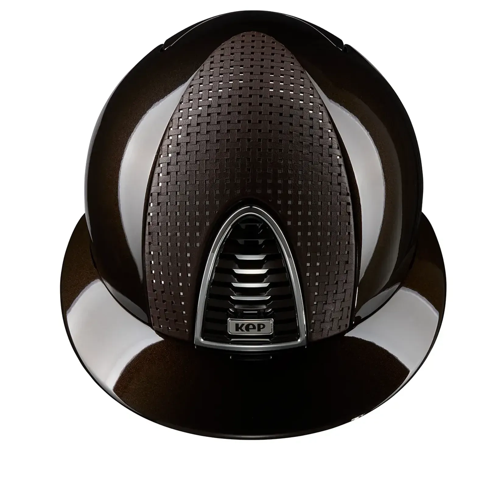 KEP Cromo 2.0 Polish Riding Helmet - Verona Brown - Polo Peak - Brown - Image 2