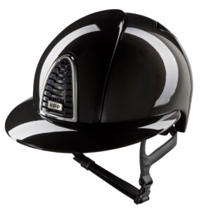 KEP Cromo 2.0 Shine Riding Helmet - Polo Peak - Black