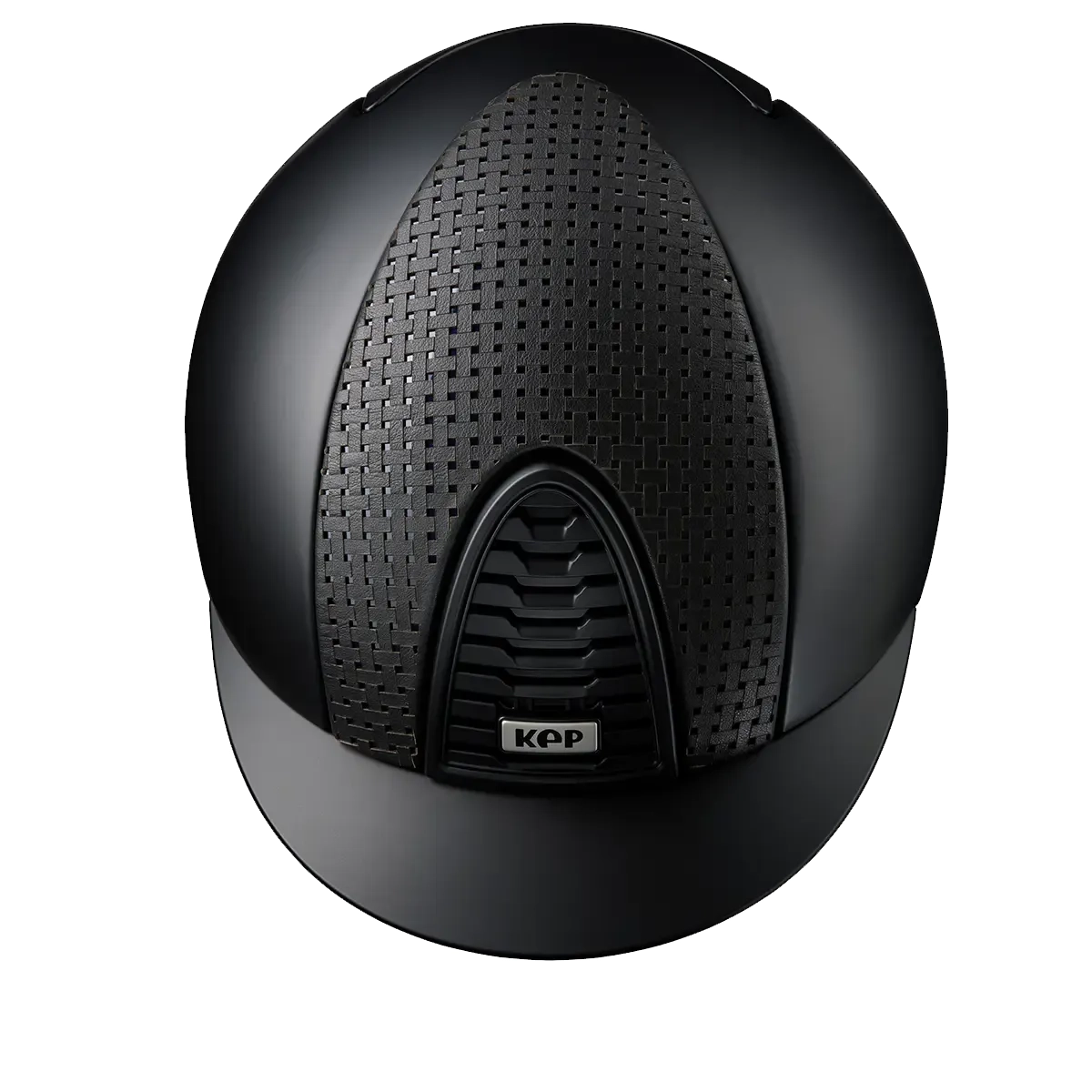 KEP Cromo 2.0 Textile Riding Helmet - Verona Black - Standard Peak - Black - Image 2
