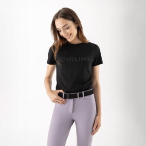 Equiline Womens T-Shirt EqGless - Black