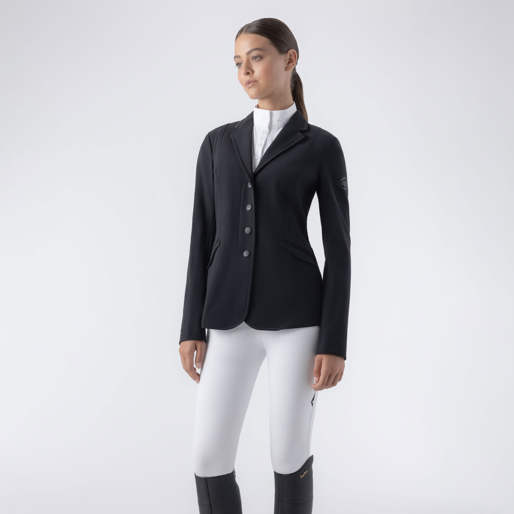 Equiline Womens Competition Jacket Eqgarcia - Black