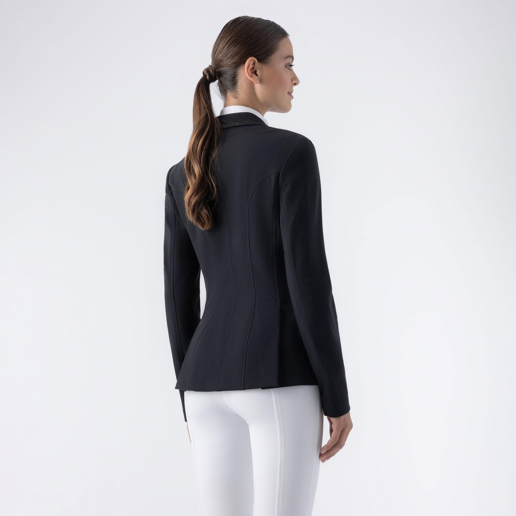 Equiline Womens Competition Jacket Eqgarcia - Black - Image 4