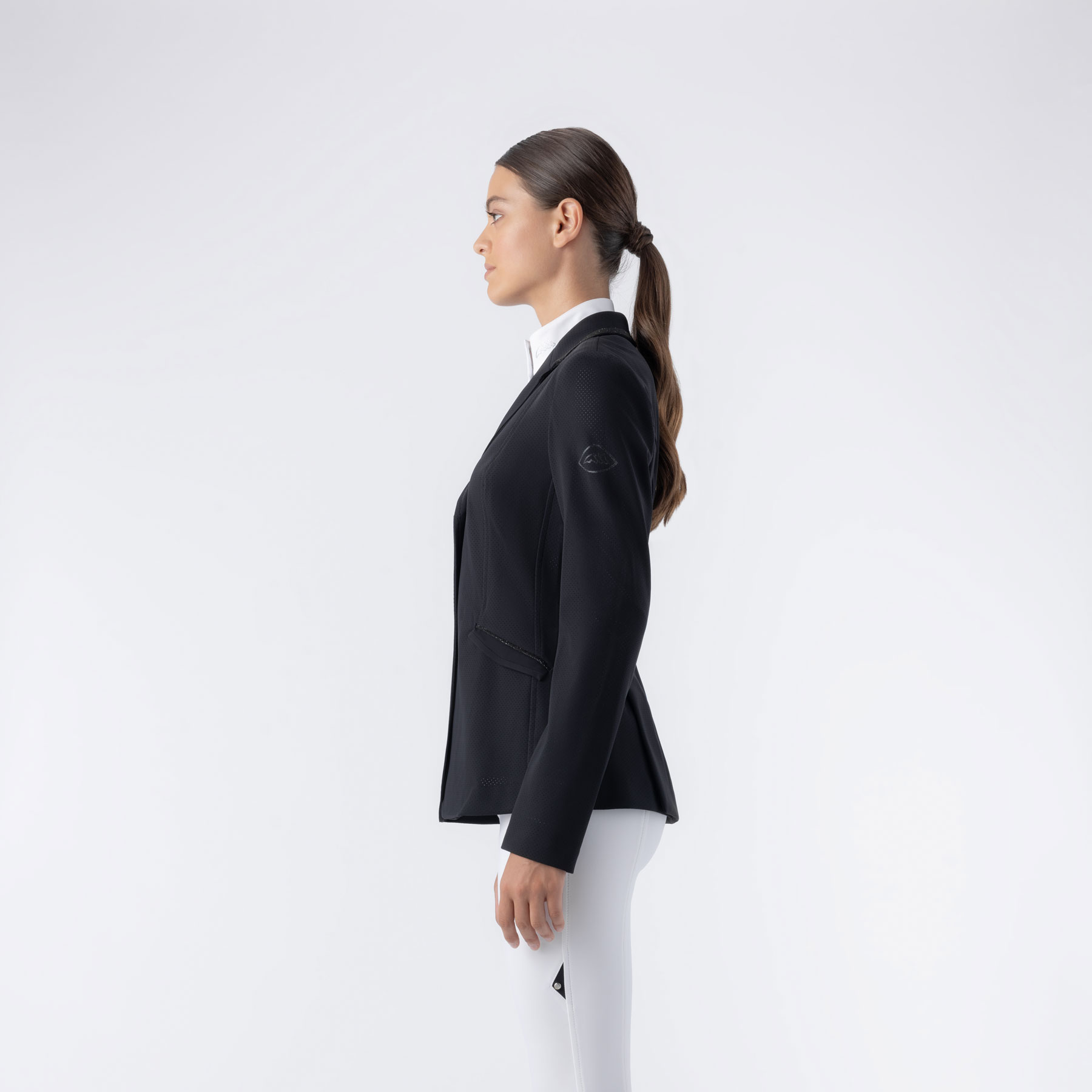 Equiline Womens Competition Jacket Eqgarcia - Black - Image 5