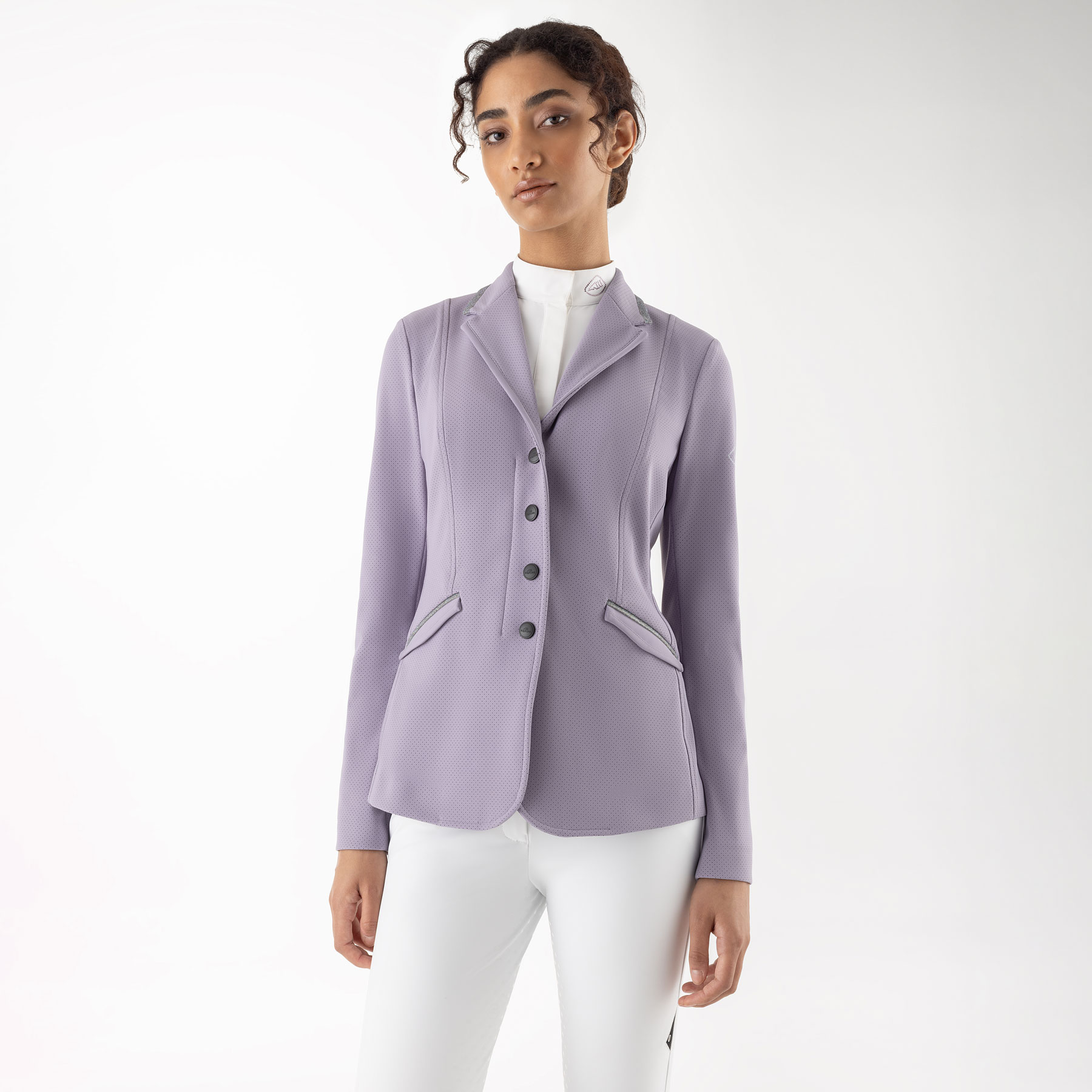 Equiline Womens Competition Jacket Eqgarcia - Mauve