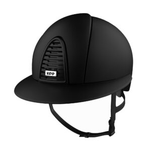 KEP Cromo 2.0 Matt Riding Helmet - Polo Peak - Black