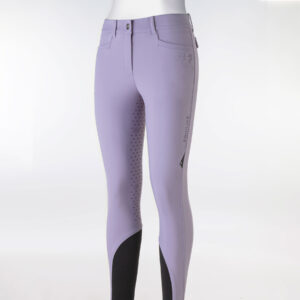 Equiline Womens Full Grip Breeches EqGurf - Mauve
