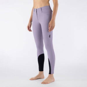 Equiline Womens Knee Grip Breeches EqGurk - Mauve