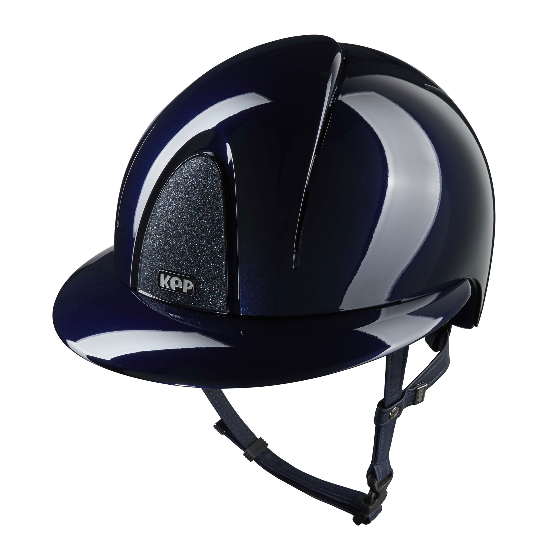 KEP Smart Nova Star Polish Riding Helmet - Polo Peak - Navy