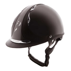 Antares Premium Glossy Riding Helmet - Brown