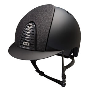 KEP Cromo 2.0 Matt Riding Helmet - Star Black - Standard Peak - Black