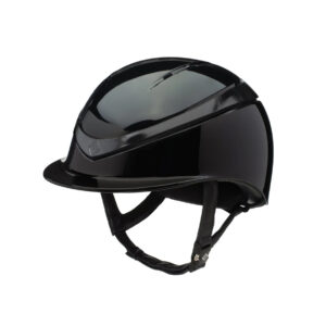 Charles Owen Halo Helmet - Black Gloss/Black - 57cm
