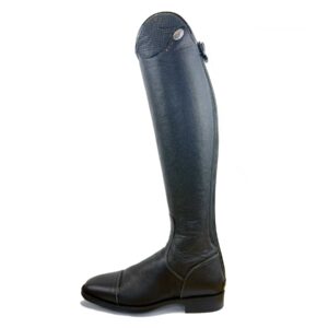 De Niro Salentino Quick Black Riding Boots - Regal Black Top