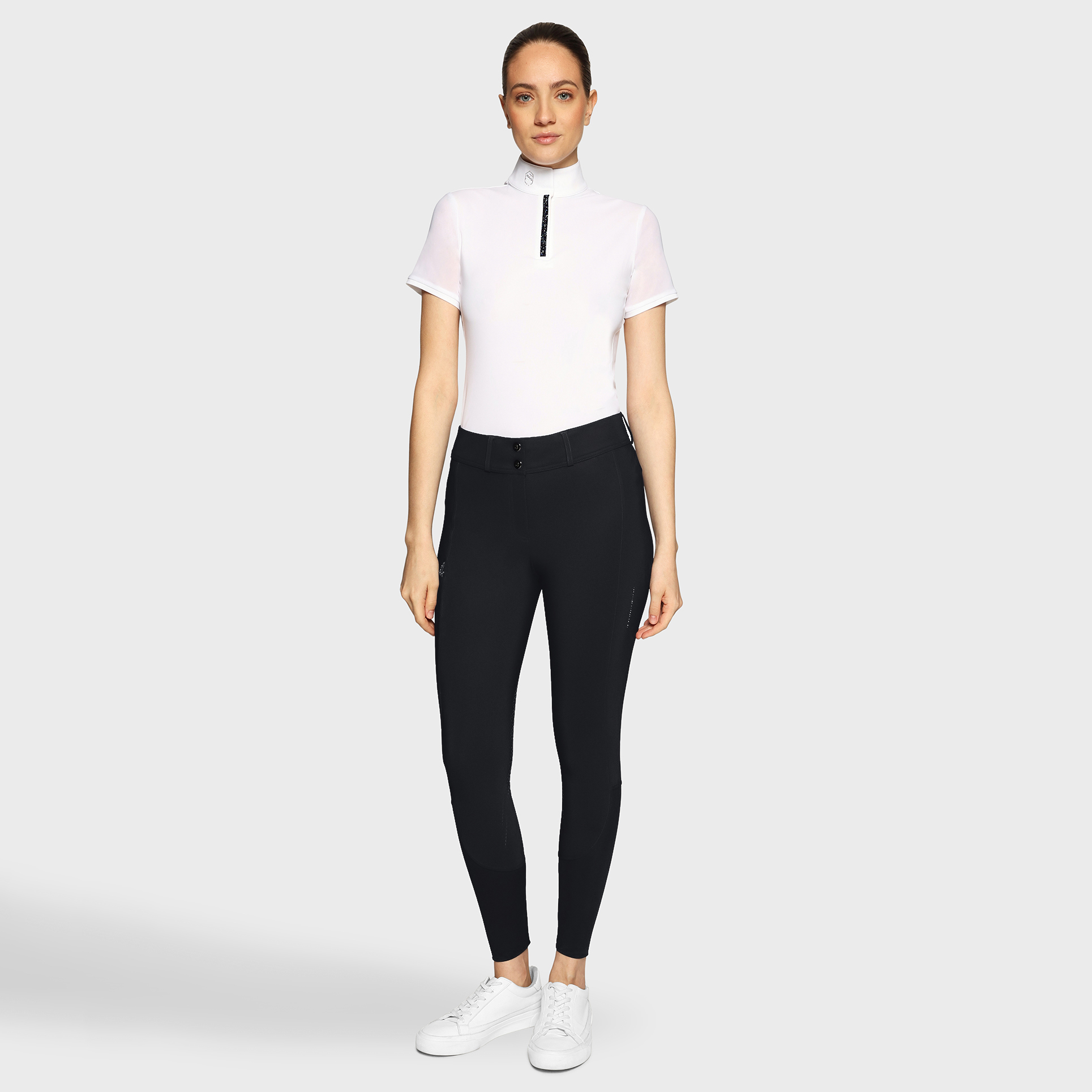 Samshield Full Grip Breeches Aurelie Air - Black