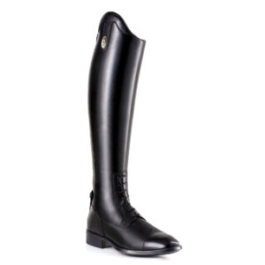 De Niro Apulia Laced Riding Boots - Smooth Black